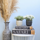 Arranjo De Folhagem Artificial No Vaso Off-white|formosinha